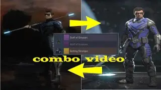 Nightwing Combo Video… (Injustice 2024)