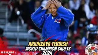 Ariunzaya TERBISH (MGL) I Gold Medalist 🥇 -57 KG I World Championships Cadets 2024