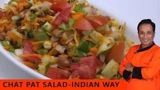 Chat Pat Salad - Indian way by vahchef