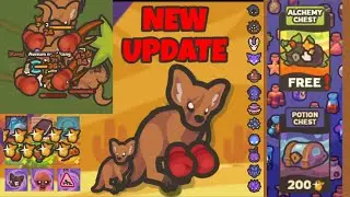 Taming.io New BROKEN Kangaroo Update!!! (p2w potions, skins, and MORE)