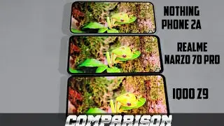 Iqoo z9 vs Nothing Phone 2a Comparison