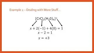 How to Calculate the Oxidation State of Transition Metals in Coordination Compounds
