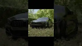 BMW M850i made in Blender 3D 