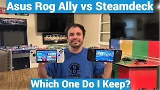 Asus Rog Ally Vs Steamdeck: OS, Windows Experience, Updates, Games, and More!