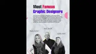Famous Graphic Designers 