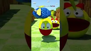 🐟🐟🐟  Pacman and fish 😂😂😂 