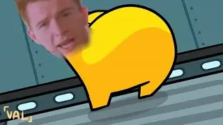 amogus rickroll
