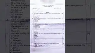 CBSE CLASS 12 CHEMISTRY QUESTION PAPER (BOARD) #boardexam #ncert #chemistry