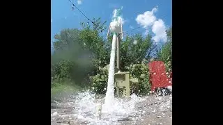 Baking Soda and Vinegar Rocket Launch