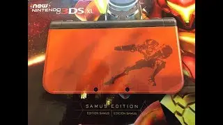 Nintendo 3DS XL Samus (Metroid) Edition - Unboxing and First Impression