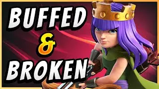 ARCHER QUEEN GOT BUFFED & NOW SHE'S BROKEN... — Clash Royale