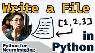 Write and read a file | Neuroimaging Python for Beginners part 5