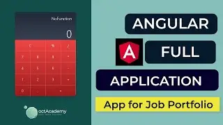 Angular Application From Scratch -Angular Project Calculator App For Your Portfolio