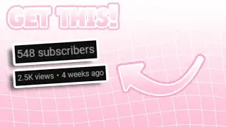 Get Your First 500 SUBSCRIBERS Fast!  | ★PinkadinkaGFX★