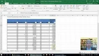 How to Calculate the Percentile Rank of Scores using Excel 2016 for Windows