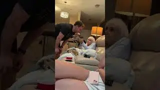 😭Grandma's reaction
