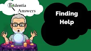 Evidentia Answers Episode 5 - ♫ ♬  Help!  I Need Somebody  ♫ ♬
