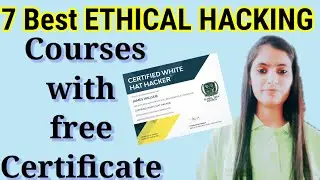 Best Ethical Hacking Courses online with free Certificate / Free ethical hacking course online