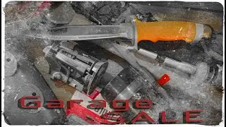 Dirt and Rust Garage Sale Tool & Knife Finds