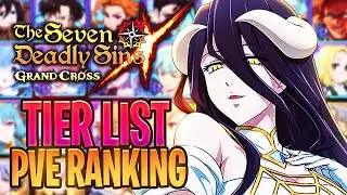 *UPDATED* Ranking ALL Characters PVE CONTENT In Grand Cross! November 2023 | Tier List (7DSGC)