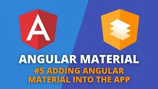 Angular Material #5 - Adding Material into an Angular App