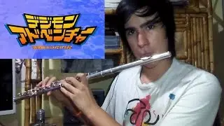 Digimon opening Butterfly flute cover en flauta