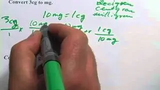 Converting Metric Units of Weight