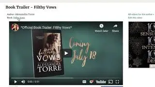 How to Add Book Trailer or Video to Goodreads