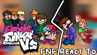 FNF React To Friday Night Funkin // Vs Edd Tord And Uberkids // FNF Mod // Eddsworld //