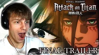 ATTACK ON TITAN FINAL TRAILER REACTION