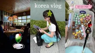 Korea vlog │ cheap beads market, summer food, cutest shops, seoul bar & Tokyo M&G
