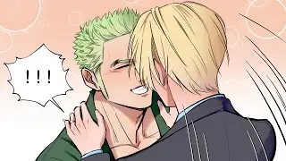 A sudden proposal (One Piece Zosan fan webtoon ⚠️ BL content)