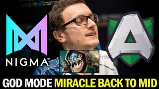 MIRACLE back to MID with God Mode SLARK — NIGMA vs ALLIANCE DPC 2021