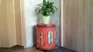 Органайзер-бочка как подставка для цветов.Universal organizer, box.