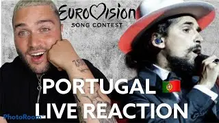 Portugal Eurovision 2021 Live Reaction The Black Mamba - Love is on my side