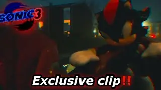 Sonic movie 3 plush: Exclusive clip‼️