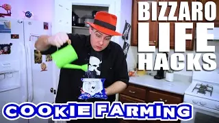 Bizzaro Life Hacks - Cookie Farming