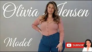[4K] Curvy Danish Plus-Size Model Olivia Jensen | @oliviajensen | Wiki & Biography