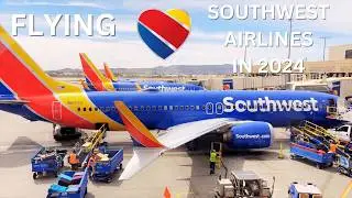 FLYING AMERICA'S TOP RATED AIRLINE: Southwest Airlines in 2024