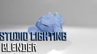 How to Create Studio Lighting + Seamless Backdrop in Blender