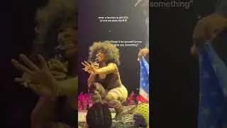 A fan tries to gift SZA a Louis Vuitton mid concert 