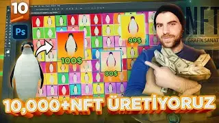 NFT Tasarımı Nasıl Yapılır ? (10.000+) NFT Koleksiyonu Nasıl Oluşturulur (Ücretsiz )