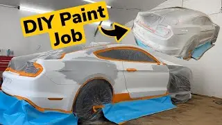 DIY Paint Job on my Mustang GT