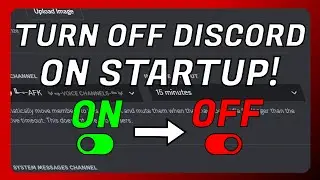 How to Disable Discord on Windows Startup 2024 | Discord Swift Tutorials PART 1