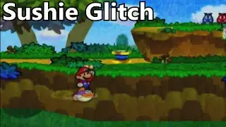 Sushie Glitch in Jr. Troopa's Playground - Paper Mario 64