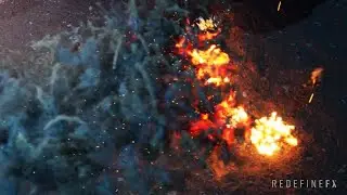 Unreal Engine 5.3 Real-Time Carpet Bombing with Niagara VFX