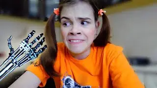 A robot doll in real life