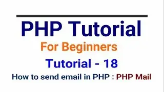 How to Send Emails in PHP | File Attachement in Email | PHP tutorial in Hindi part - 18