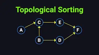 Topological Sorting Visually Explained