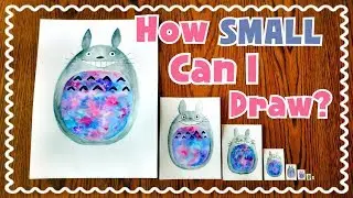 ☆ Teeny Weeny Art CHALLENGE || How Small Can I Draw? ☆
